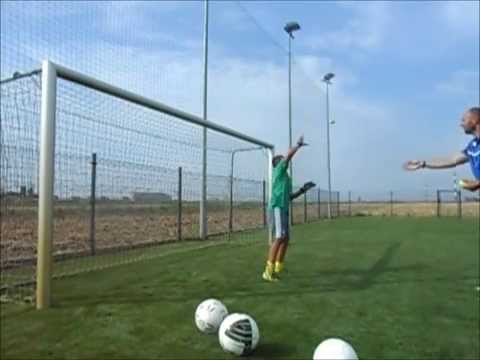 Indywidualny trening bramkarski częsć 2