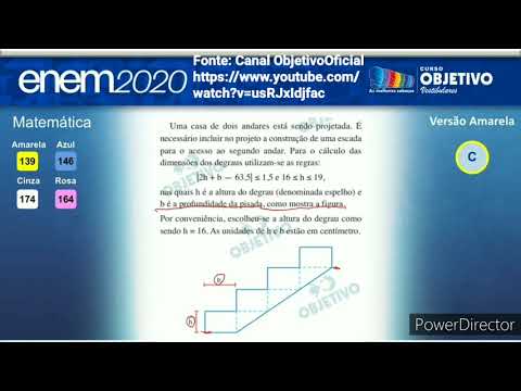 QUESTÃO RESOLVIDA DO ENEM 2020 - QUESTÃO 139 DA PROVA AMARELA Com Professor Erich - Matemática