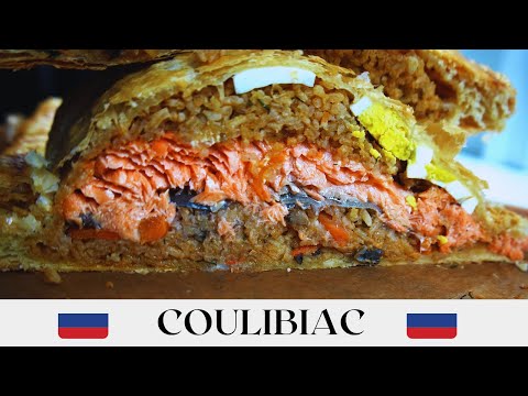 RUSSIAN COULIBIAC | How to Make | Salmon Wellington
