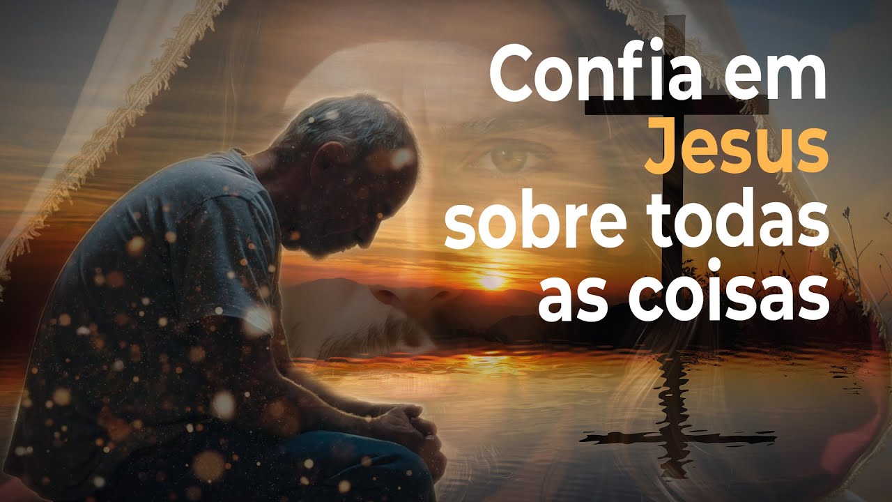 Deus não te pede pra resolver tudo.Pede somente CONFIANÇA.