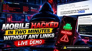 How Hackers Hack Android Without a Click? | Pixel 9 Zero-Click Exploit Explained in Tamil