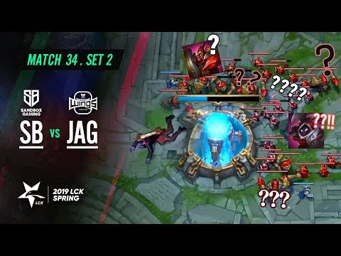 SB vs JAG Match34 Game2 Highlight | 2019 LCK Spring