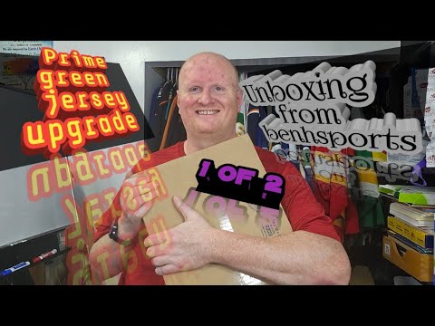 Prime green jersey upgrade unboxing from benhsports. 1 of 2