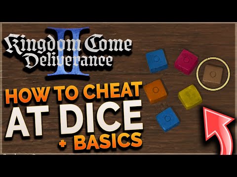 HOW TO CHEAT AT DICE USING LOADED DICE - Kingdom Come Deliverance 2 Dice Game Explained