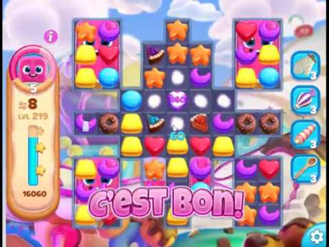 Cookie Jam Blast Level 219 - NO BOOSTERS 🍪 | SKILLGAMING OFFICIAL