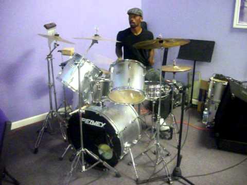 matthew clay playing the drums