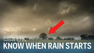 An expert navigator explains how to know when it&#39;s going to rain to the exact minute