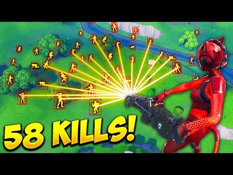 *HACKER* GETS 58 KILLS SOLO! - Fortnite Funny Fails and WTF Moments! #447