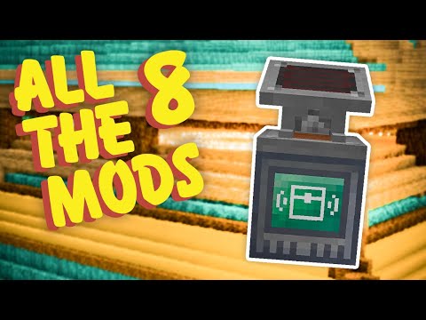 All The Mods 8 Ep. 5 Adventure Time + Rftools Storage