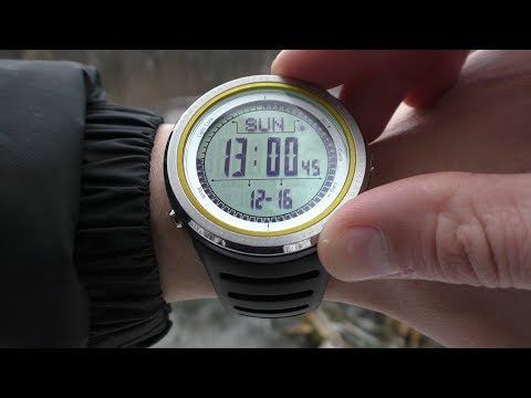 Лучшие часы для рыбалки, охоты, туризма. Водонепроницаемые часы Sunroad