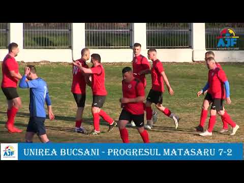 Liga 4 - Unirea Bucsani vs. Progresul Matasaru 7-2