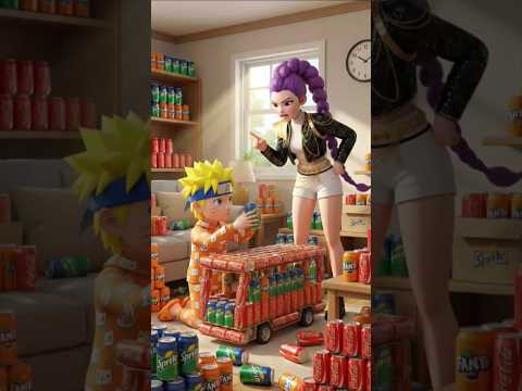 Naruto ikut lomba Bus telolet #naruto #anime #shorts #viral