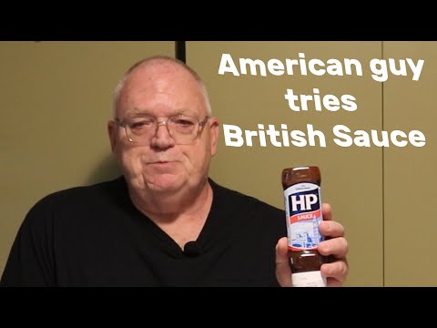 American Guy tries British Brown Sauce