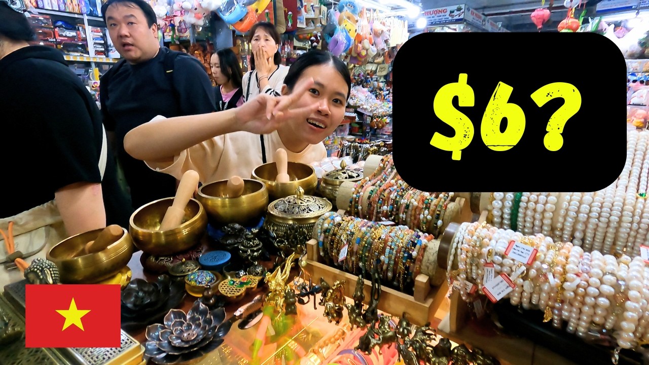 A traveler explores Han Market in this video tour.