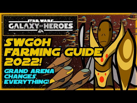 SWGOH Farming Guide 2022 --- The Game Has Changed!  Star Wars Galaxy of Heroes