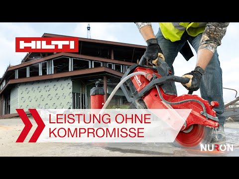 Die Leistung der Hilti Nuron Akkugeräte