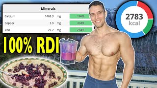 What a Buff Vegan Dad Eats in a Day | 100% Nutrition SCORE