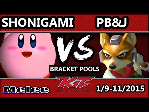 KiT 15 - SS | PB&J (Falco) Vs. Shonigami (Kirby) SSBM Bracket Pools - Melee