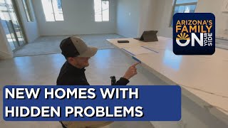Phoenix-area inspector reveals newly built homes have obvious defects