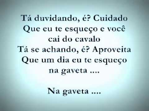 Gaveta Fernando e Sorocaba - Letra
