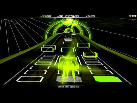 Let´s play Audiosurf#8 -Spongebozz [HD]