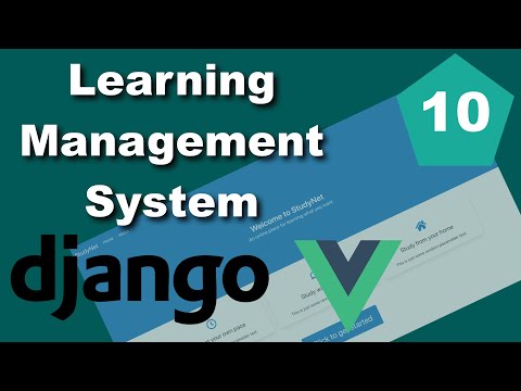 Django and Vue Learning Management System (LMS) Tutorial - Part 10 - Misc thumbnail