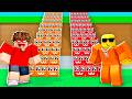 Playing A LUCKY BLOCK STAIRCASE RACE In Steal A Brainrot