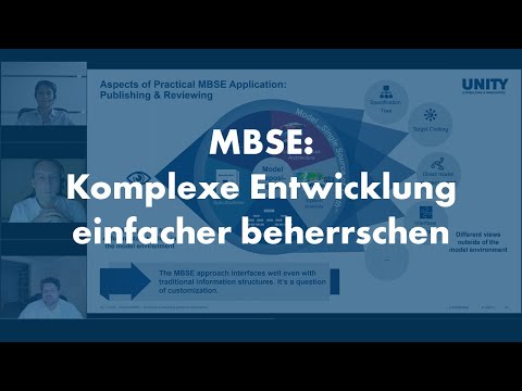 Online Seminar MBSE: Komplexe Entwicklung einfacher beherrschen