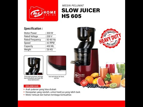 HL HS605 Slow Juicer Mesin Pelumat HL HS605 Slow Juicer Mesin Pelumat