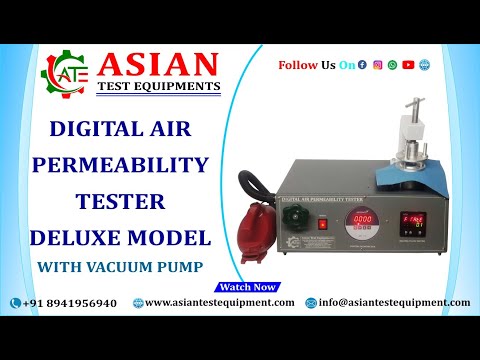 Air Permeability Apparatus