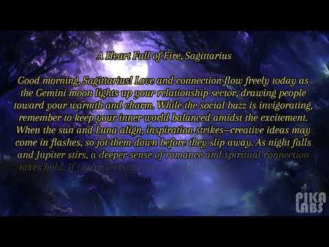 A Heart Full of Fire, april 2, 2025 Sagittarius