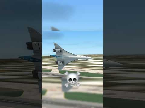 Concorde in real flight simulator #rfs #planespotting #aviation