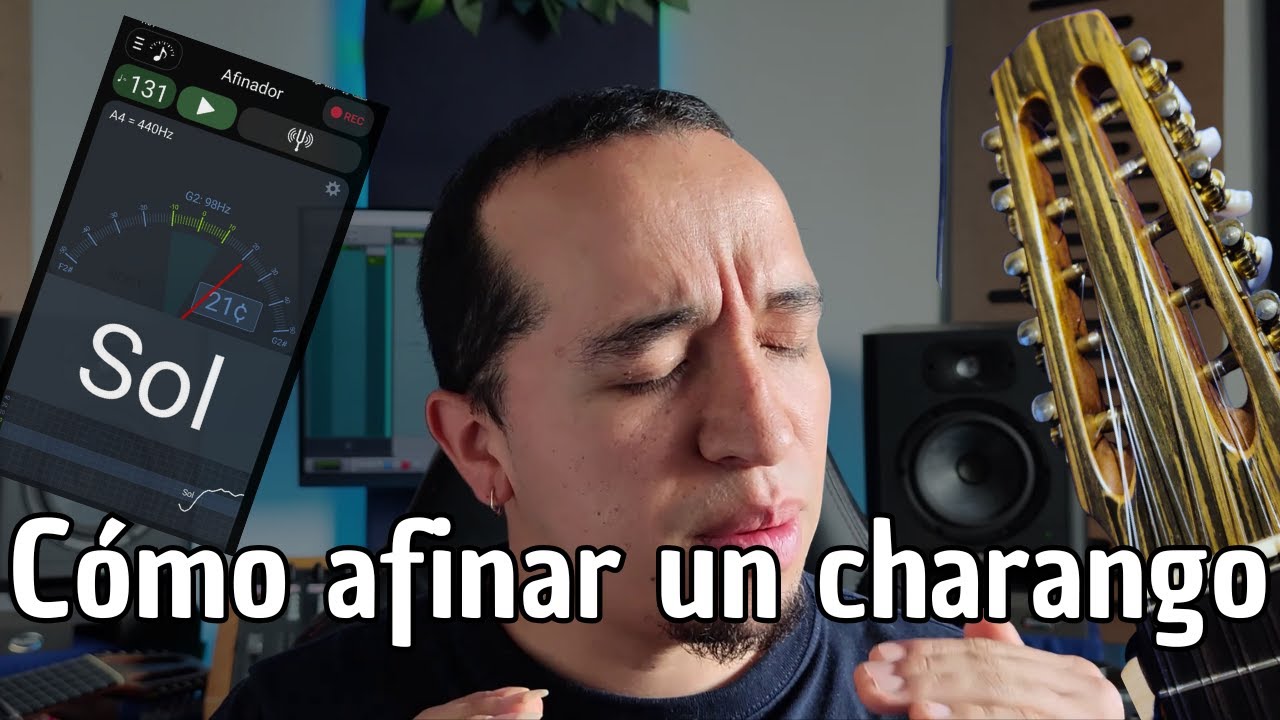 Cómo afinar un charango (afinación estándar)