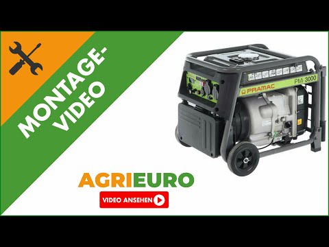 Montagevideo - Leiser Inverter Stromerzeuger Pramac PMi1000