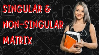 1-28 Singular and Non-Singular Matrix