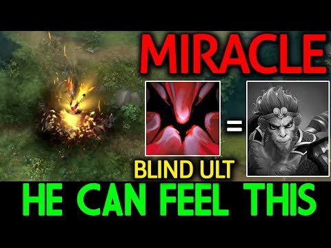Miracle- Dota 2 [Shadow Fiend] Blind ULT !? He Can Feel This