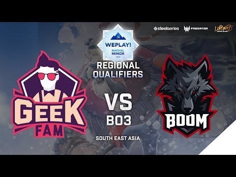 Geek Fam vs Boom Esports Game 1  (BO3) | WePlay! Bukovel Minor 2020 SEA Qualifier (Part 2)
