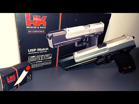 Airsoft - Heckler&Koch USP Match - Springer - Review