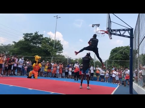 Dunk Show para escolinha AMAB Girafinhas