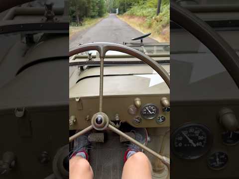 Thumbnail for POV: driving a 1943 Willys Army Jeep #jeep #ww2 #oldcars by Willys
