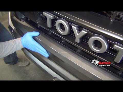 TRD Pro Grille Installation on a 2017 Tundra