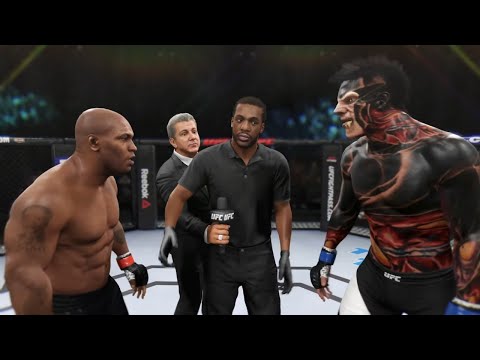Mike Tyson vs. Horrible Demon - EA Sports UFC 2 - Boxing Stars 🥊