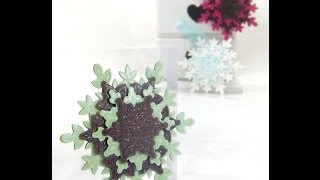 Stampin Up ADVENT COUNTDOWN 12 Festive Flurries Snowflakes