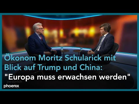 Video Thumbnail: phoenix persönlich: Moritz Schularick (Ökonom) zu Gast bei Theo Koll