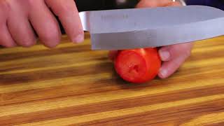 Kamikoto Santoku Reviewed by tomato Test!