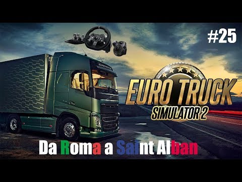 #25 ETS2 ITA | Da Roma a Saint Alban | w/ICG Clan