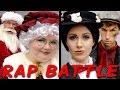 MRS CLAUS vs MARY POPPINS: Princess Rap ...