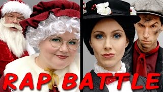 MRS CLAUS vs MARY POPPINS: Princess Rap Battle (Whitney Avalon Alyssa Preston Jim O&#39;Heir) *explicit*