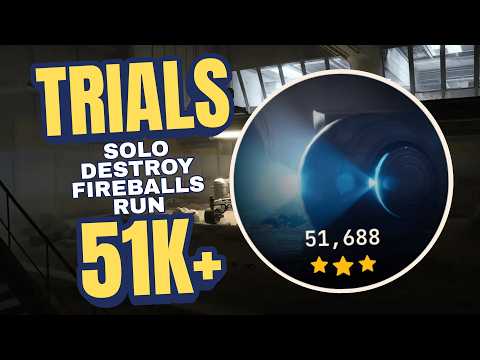 Solo Destroy Fireballs Trials Run 51K+ | ARC Raiders