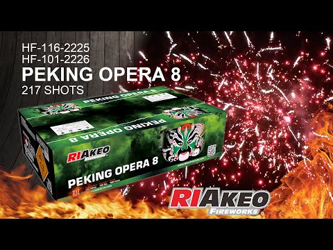 PEKING OPERA 8 HF-116-2225 HF-101-2226 20/30mm | RIAKEO FIREWORKS